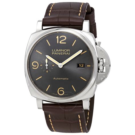 Panerai Luminor 45 mm Automatic Grey Dial Men's Watch .